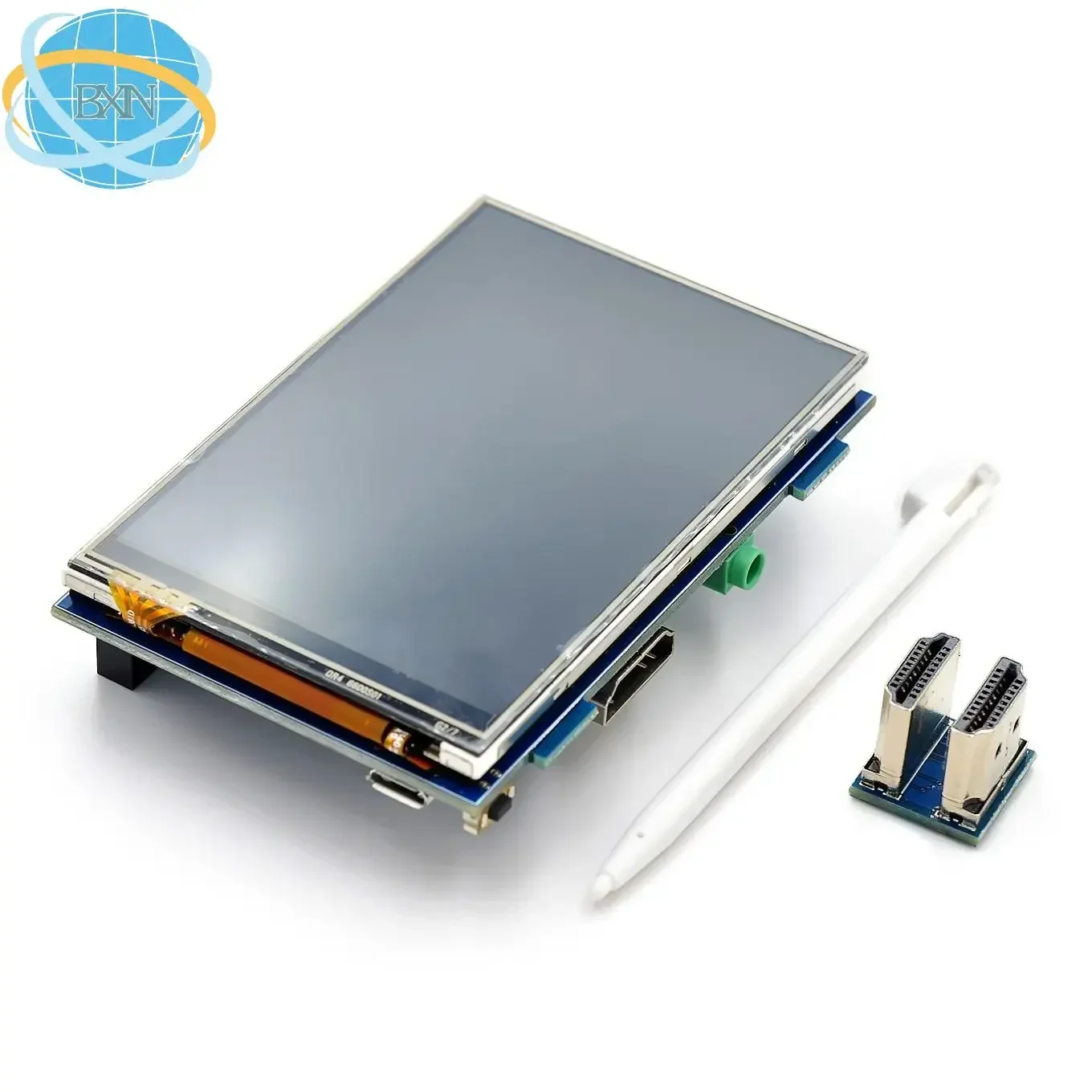 LCD layar sentuh USB HDMI 3.5 inci, layar sentuh HDMI USB HD 1920x1080 LCD untuk Raspberry 3 Model B / Orange Pi (Mainkan Video Game) MPI3508