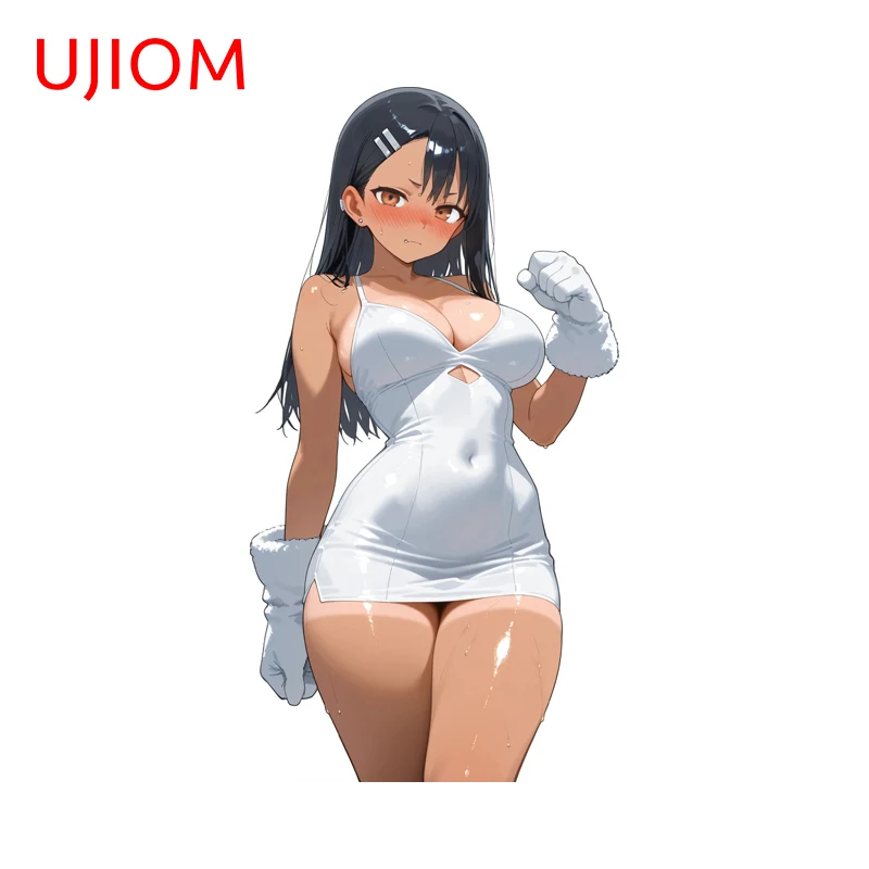 

UJIOM Nagatoro San Character Peripheral Big Breasts Wall Sticker Popular Attractive Edgy Customizable Decal Wardrobe Decor