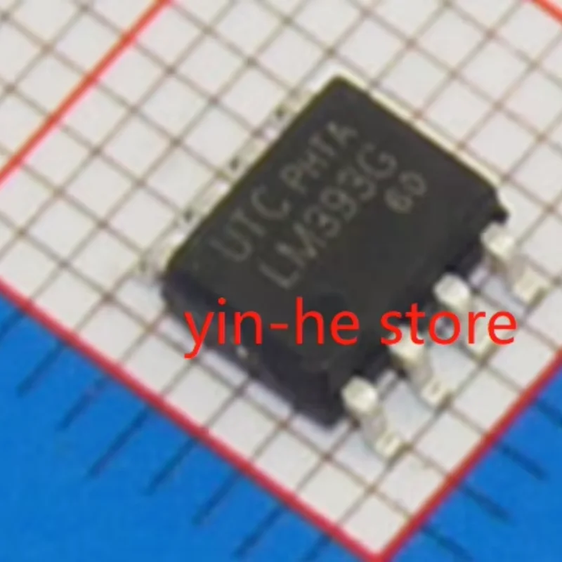 

20 шт. LM393G-S08-R посылка SOP-8 чип компаратора напряжения оригинальный подлинный продукт