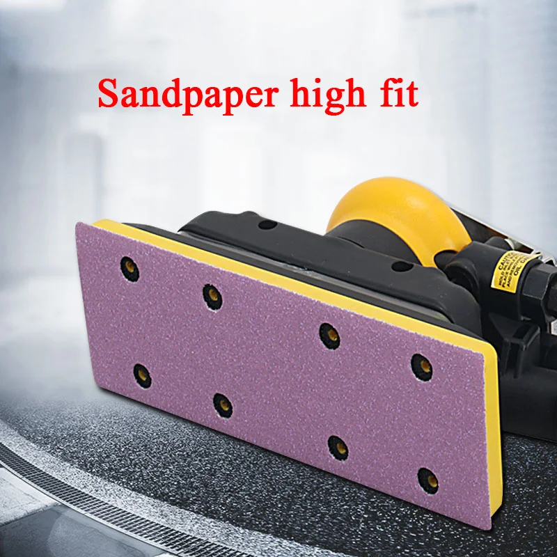 Pneumatic Sander Dry Grinder 5/6 Inch Air Sander Polisher Tool Polishing Random Orbit Palm Machine Grinder for Auto Body Repair