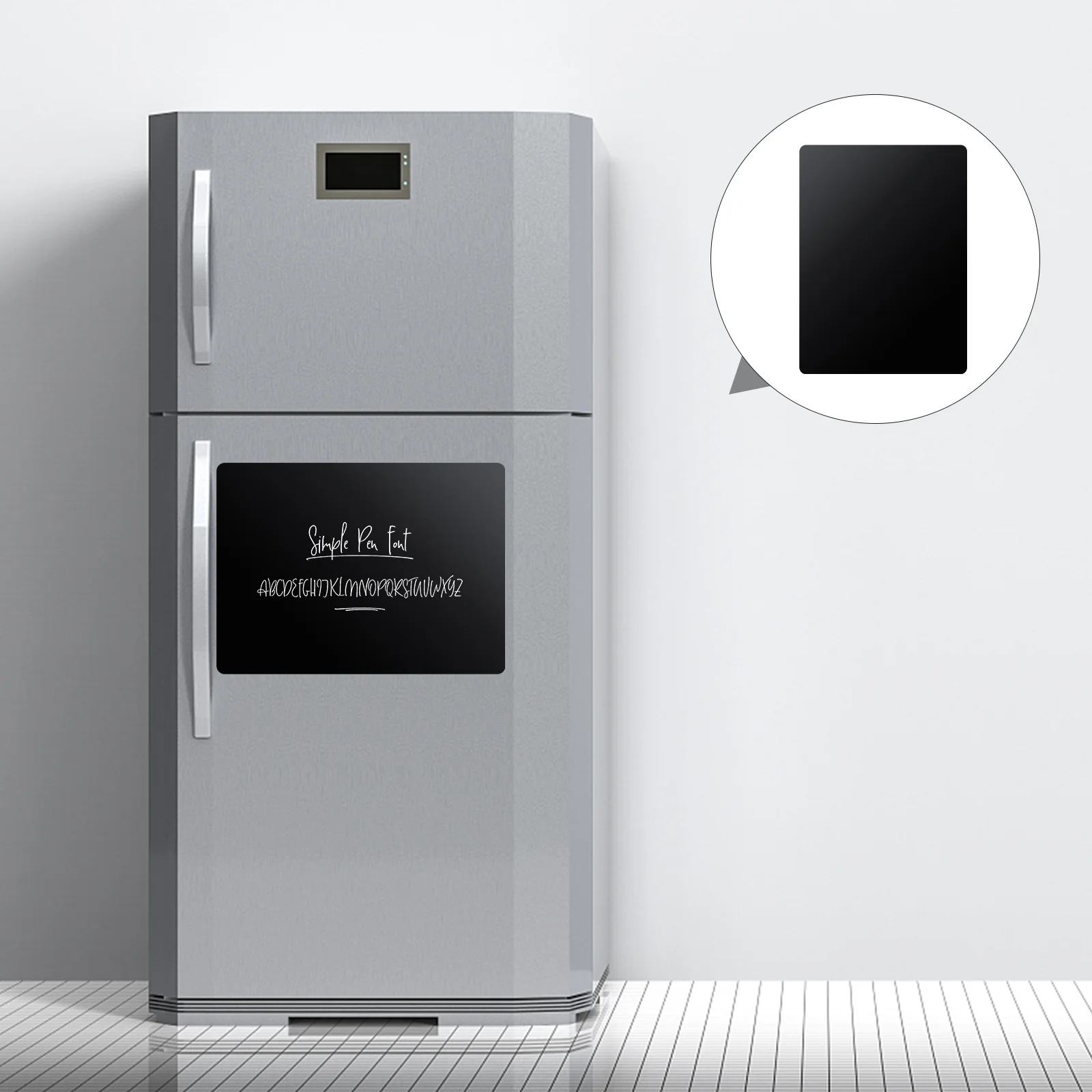 Многоразовая магнитная наклейка для доски, экологически чистая, без остатков, насадки для холодильника, подушечки, домашние наклейки для сухого стирания, холодильник