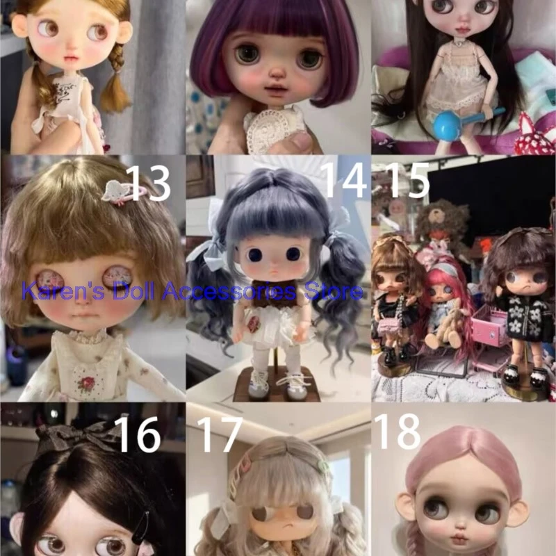 2026 Newest various Hotting Blythe wig Mohair Fit 9-10inch head circumference Qbaby