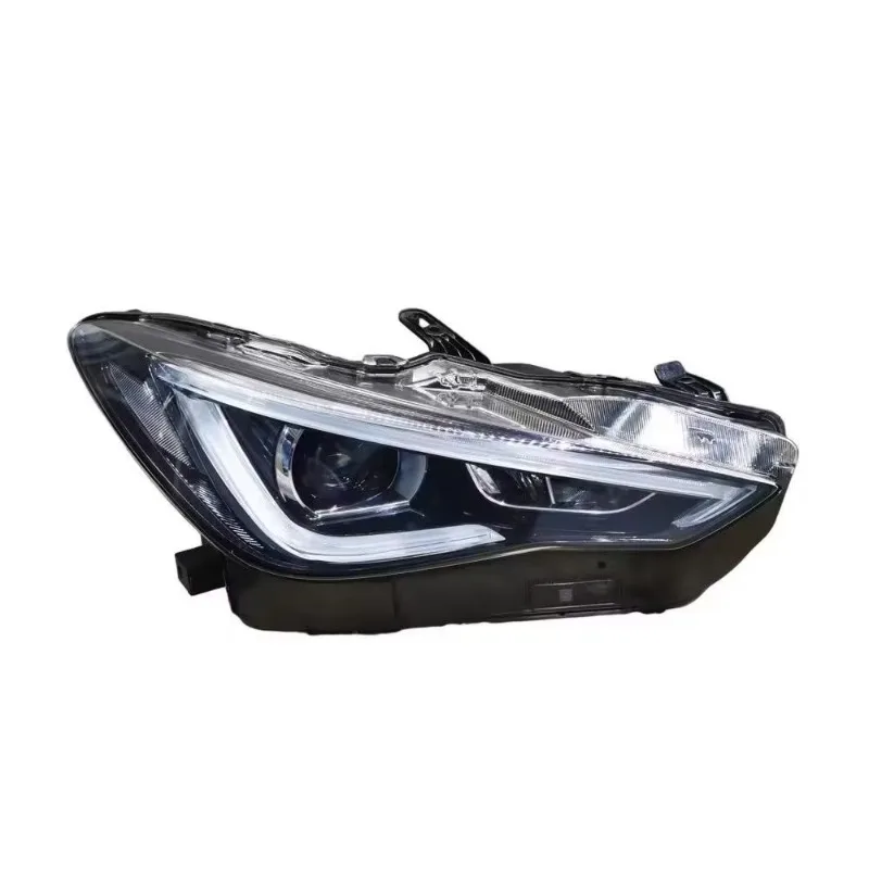 Q60/Q50 New Front LED Headlight Assembly 6000k Color Temperature High Configuration Modification Low Bumper Upgrade