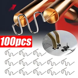 100pcs 0.8mm Hot Stapler Staples for Car Bumper Plastic Welder Automotive Repair Kit Hot Stapler Welding Soldering Tools