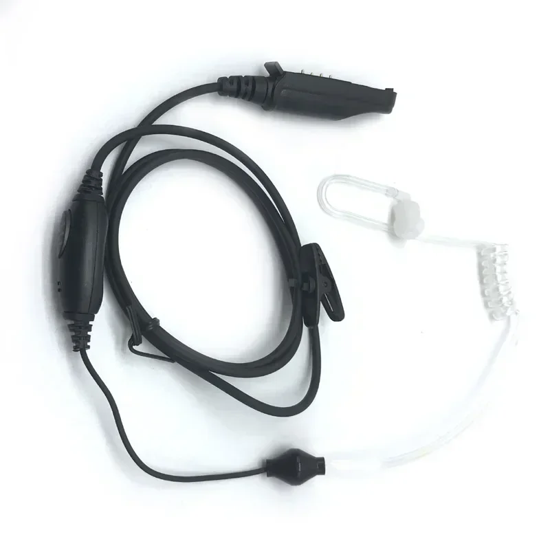 Lot 5pcs Police Style PTT Mic Air Tube Earphone Headset for Baofeng UV-XR A-58 UVXR UV-9R Plus UV9RPLUS GT-3WP UV-5S Radio