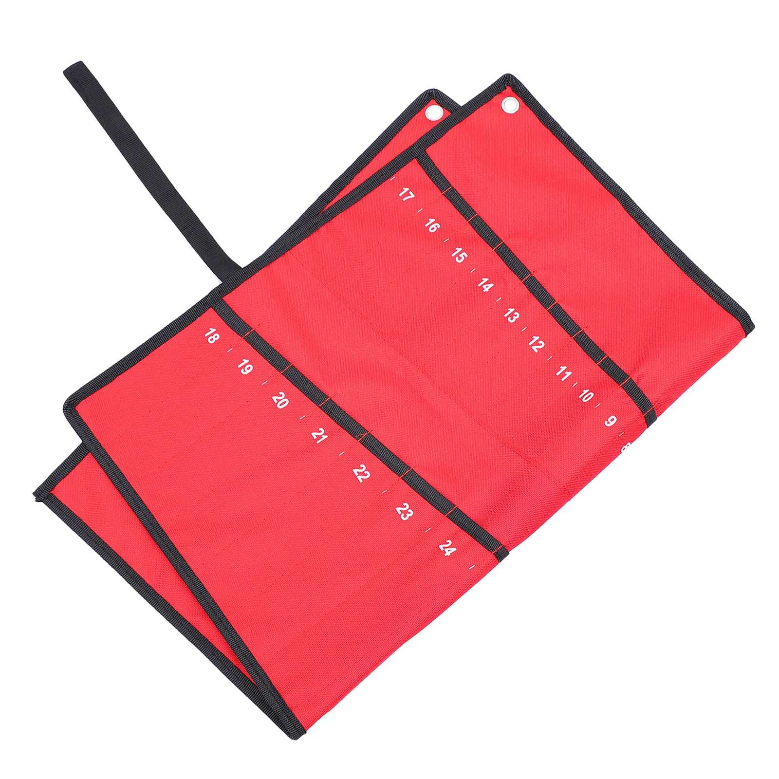 Durable Canvas Tool Bag Multi Functional Pouch Portable Storage Organizer Wrench Kit Repair Pouch Set Handy Tool Carrier