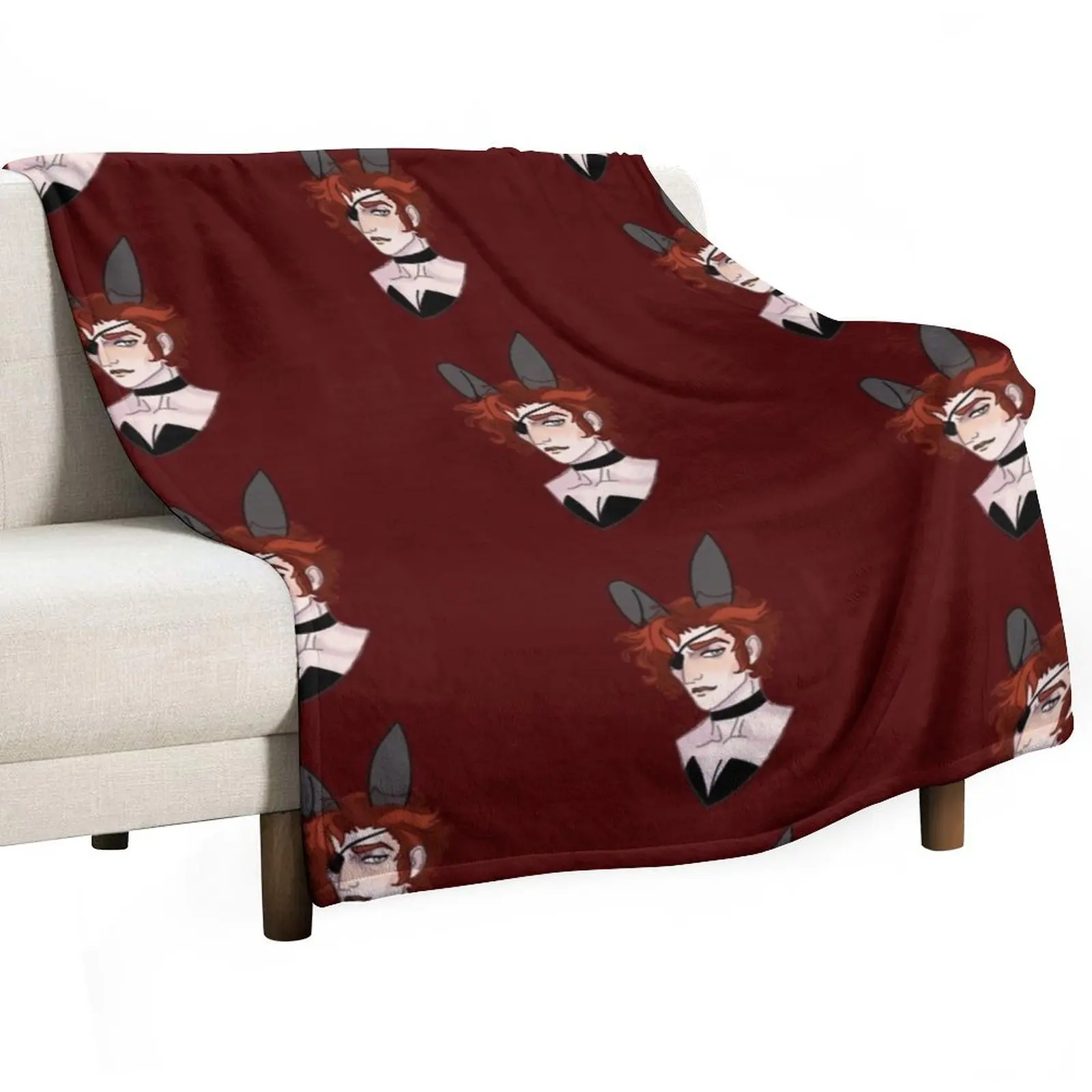 

Bunny Suit Julian Devorak Throw Blanket Retros funny gift For Sofa Thin Loose Blankets