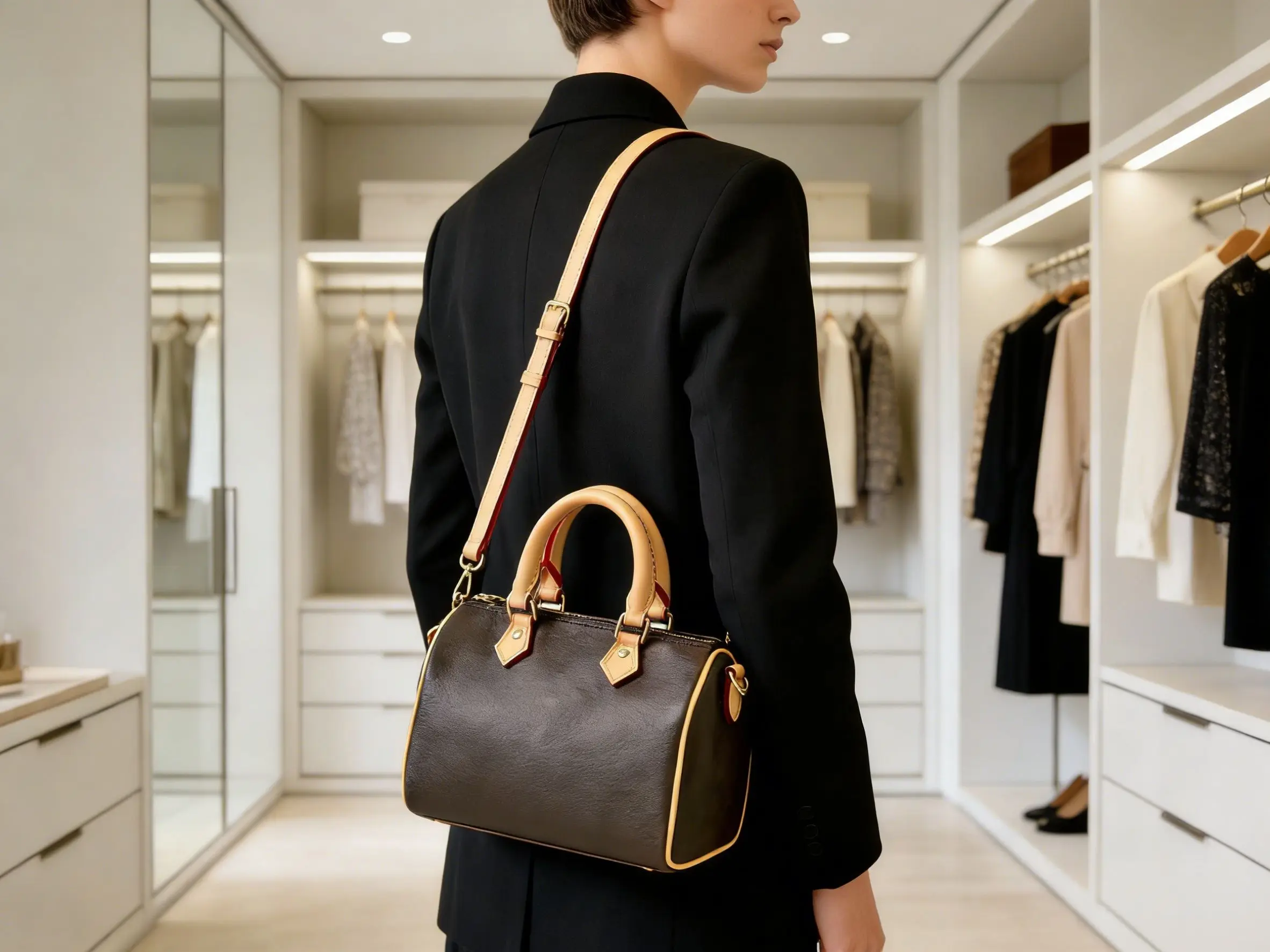 Classic Boston Shoulder Bags For Women Luxury Crossbody Shopper Fashion And Vintage Genuine Leather Ladies Female Handbags