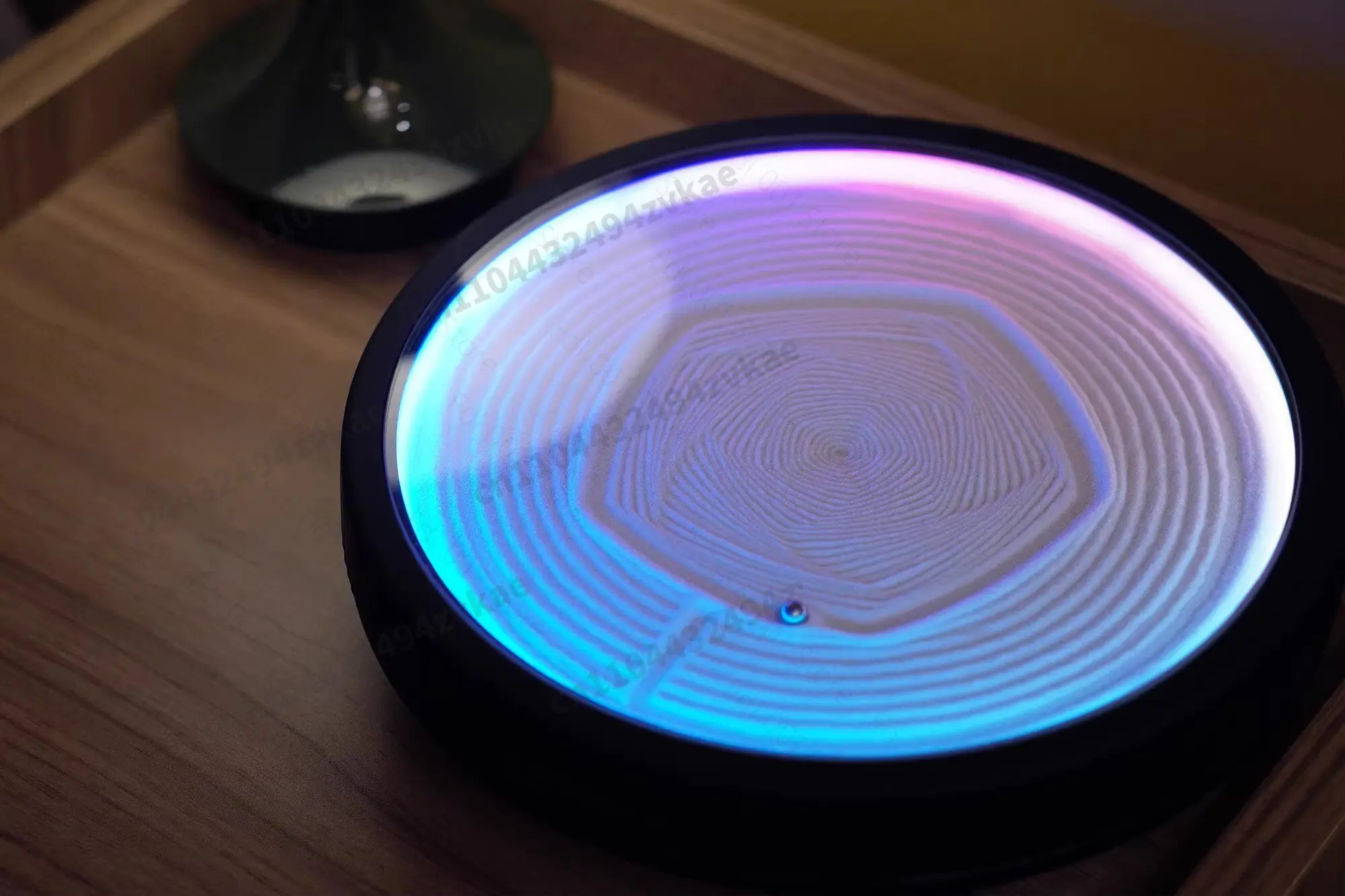 for Home Office Decor Soothing Ambient Light & Creative GiftKinetic Zen Sand Garden Programmable Automatic Drawing Machine