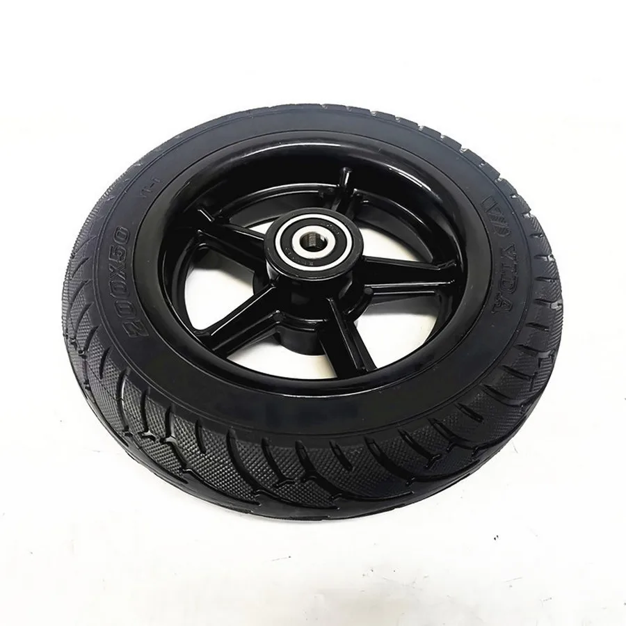 

8Inch Wheel 200x50 Solid Tire YIDA YT-1 With Hub 6200RS Bearing For Electric Scooter Speedway Kugoo S Front Rear Wheel