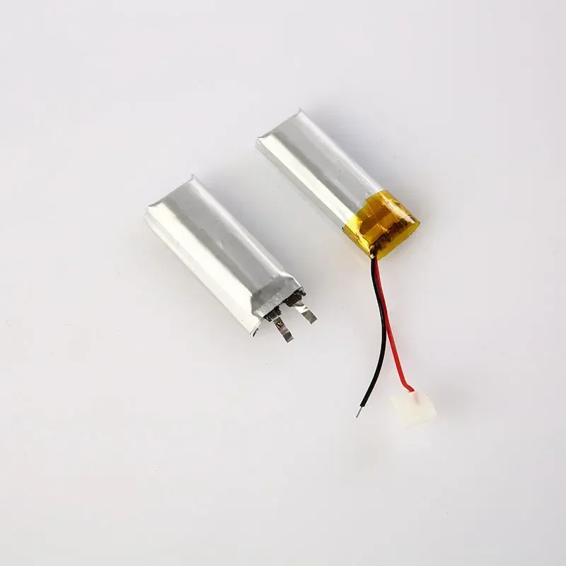 10pcs Battery 3.7V 180mAh 601230 Lithium Polymer LiPo Rechargeable Batteries for Bluetooth Headset Recorder Electric Toothbrush