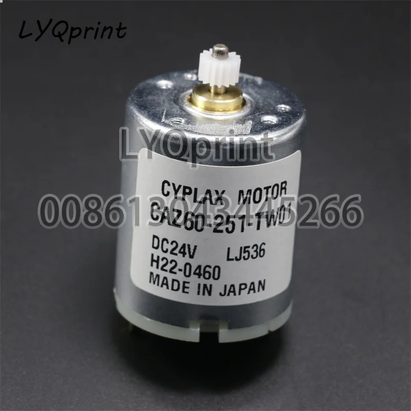 CAZ60-251-TW01 Motor LJ536 DC24V Cocking Motor For Shinohara Printing Machine Parts