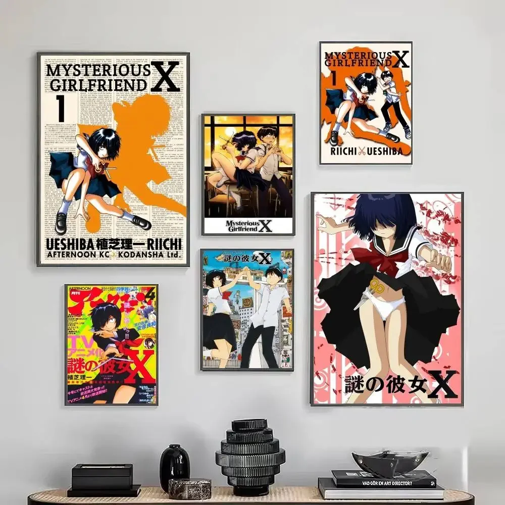 ملصق ريترو غامض لصديقتك X DIY لديكور غرفة البار والمقهى Kawaii