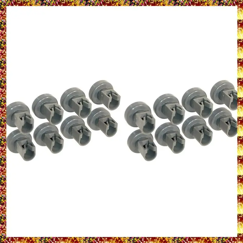 AGOUP 16 шт. колесо корзины для посудомоечной машины Aeg Favorit Privileg Zanussi, комплекты посудомоечных машин, аксессуары