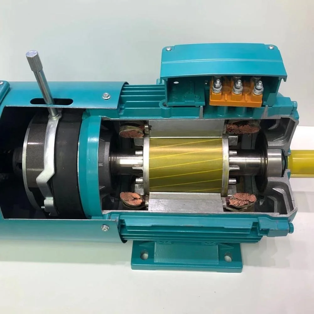 Made In China 3 Phase 3Kkw 4 Electric Magnetic Brake Motor