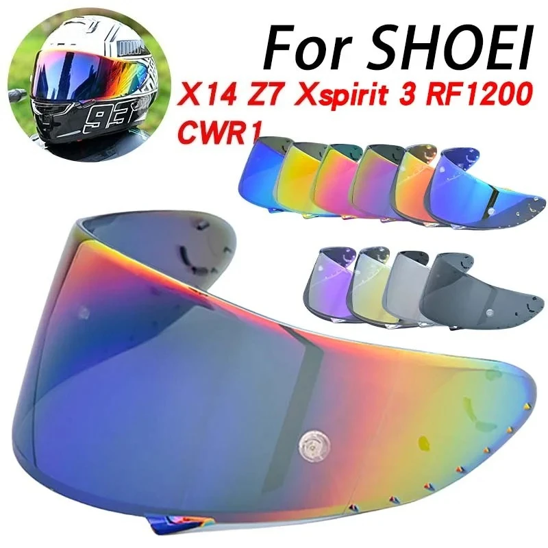 

Козырек для мотоциклетного шлема для SHOEI X14 Z7 CWR1 RF1200 Xspirit NXR, защитная линза для шлема, аксессуары для мотоциклов Casco, защитная маска для лица, солнцезащитный козырек