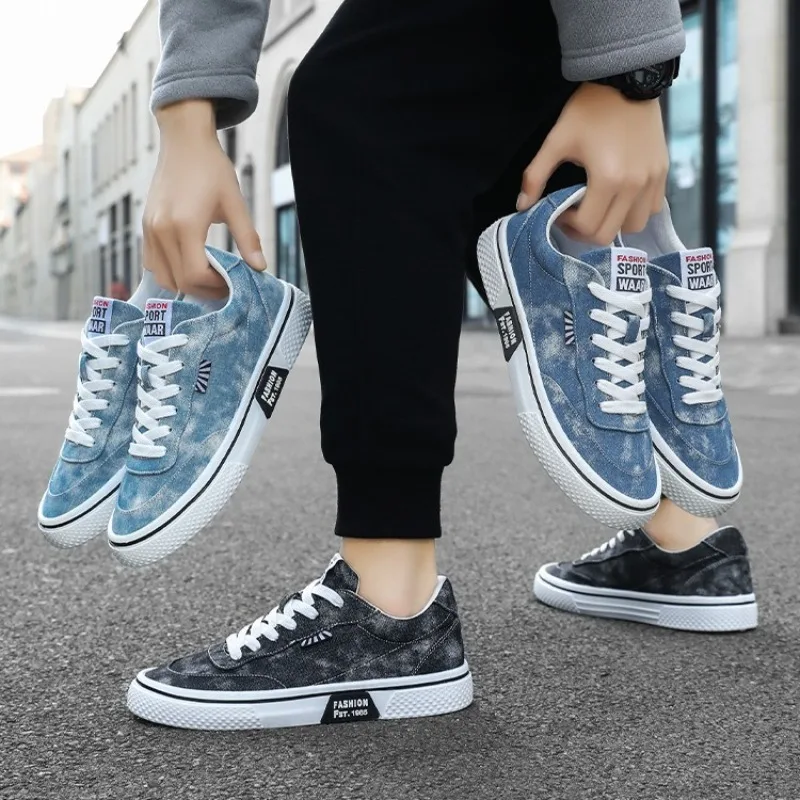 

2026 New Fashion Men's Sneakers and Casual Shoes Size 46 Men's Shoes Casual Comfortable Canvas Shoes for Men Zapatos De Hombre