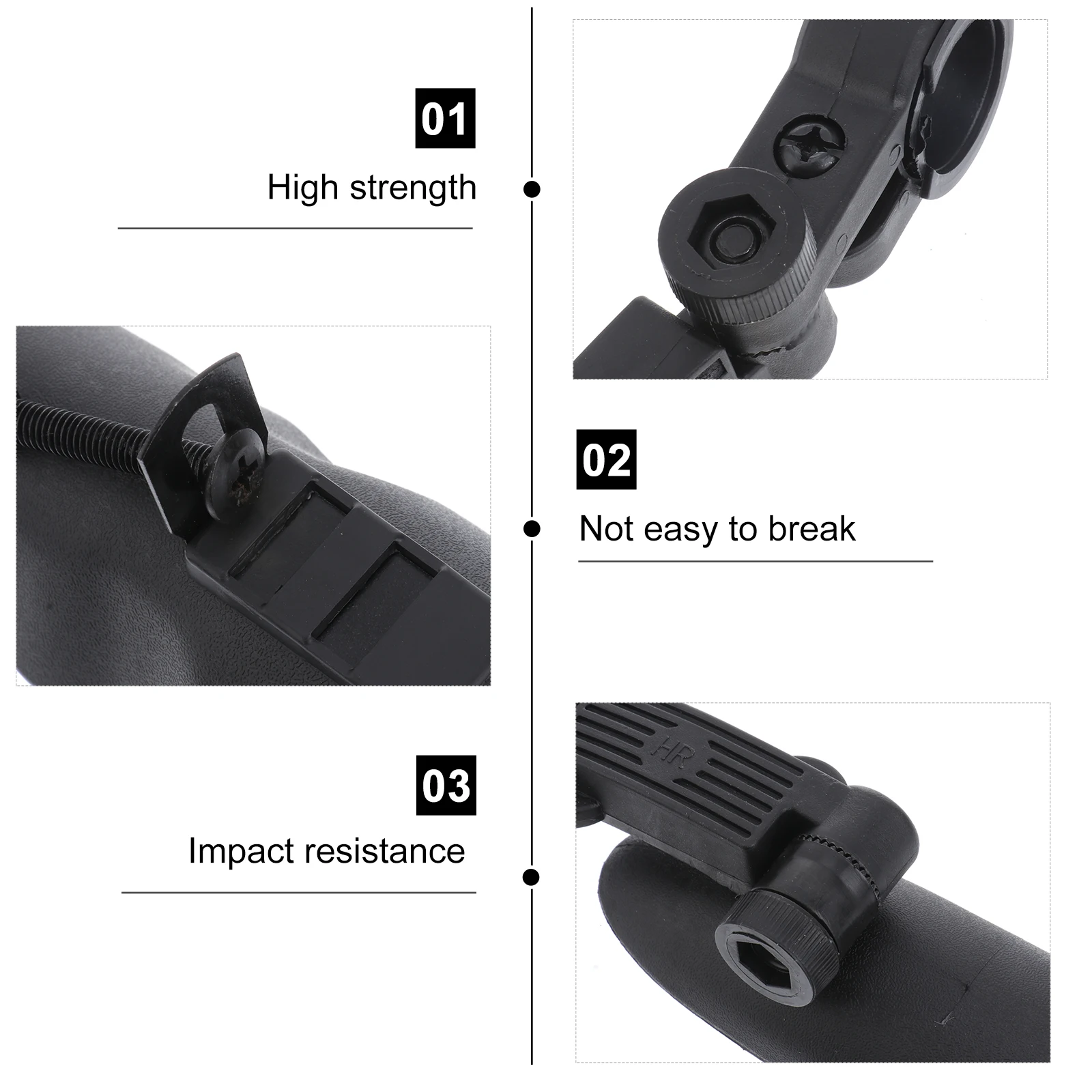 

Front Rear Mud Guards Mudguards for Bikes Cycling Sports Bicycle Black Tire Hybrid