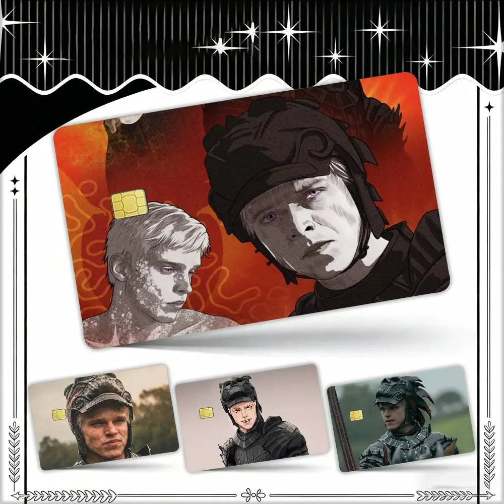 Aerion T-Targaryen B-Brightflame Waterproof Film Skin Cover Credit Card Stickers Debit Front Bank Bus Pass