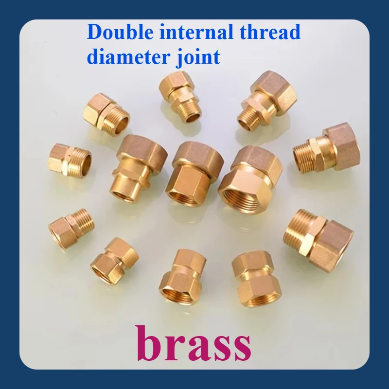 

1 Inch - 6 mm Brass Double Internal Thread Diameter Connector 1 mm