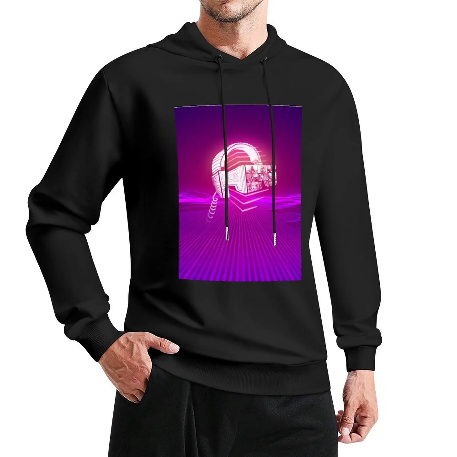 The LDE 2020 Home Entertainment System Pullover Hoodie winter clothes mens clothing new in hoodies & sweat-shirt