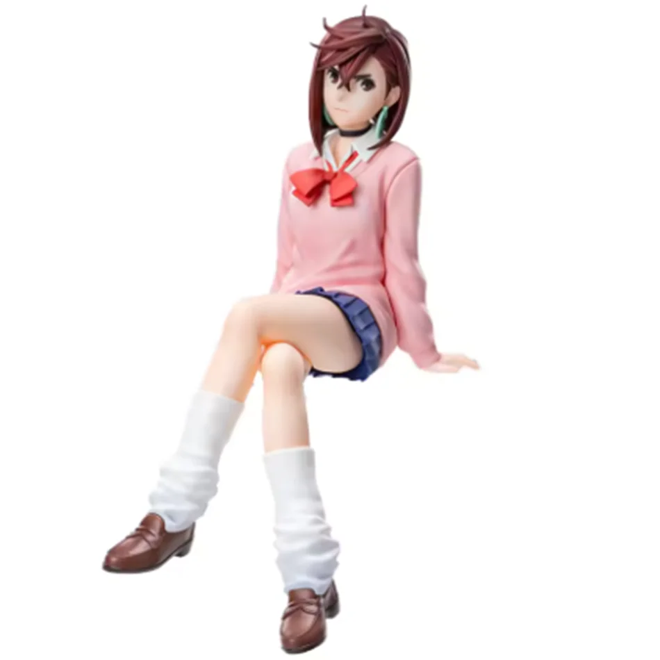 Nowe Anime Dandadan Ayase Momo Shiratori Aira Siedząca Figurka z PVC z Blokadą na Noodle, Transformowalna, Model do Składania, Figurki Akcji, Prezent