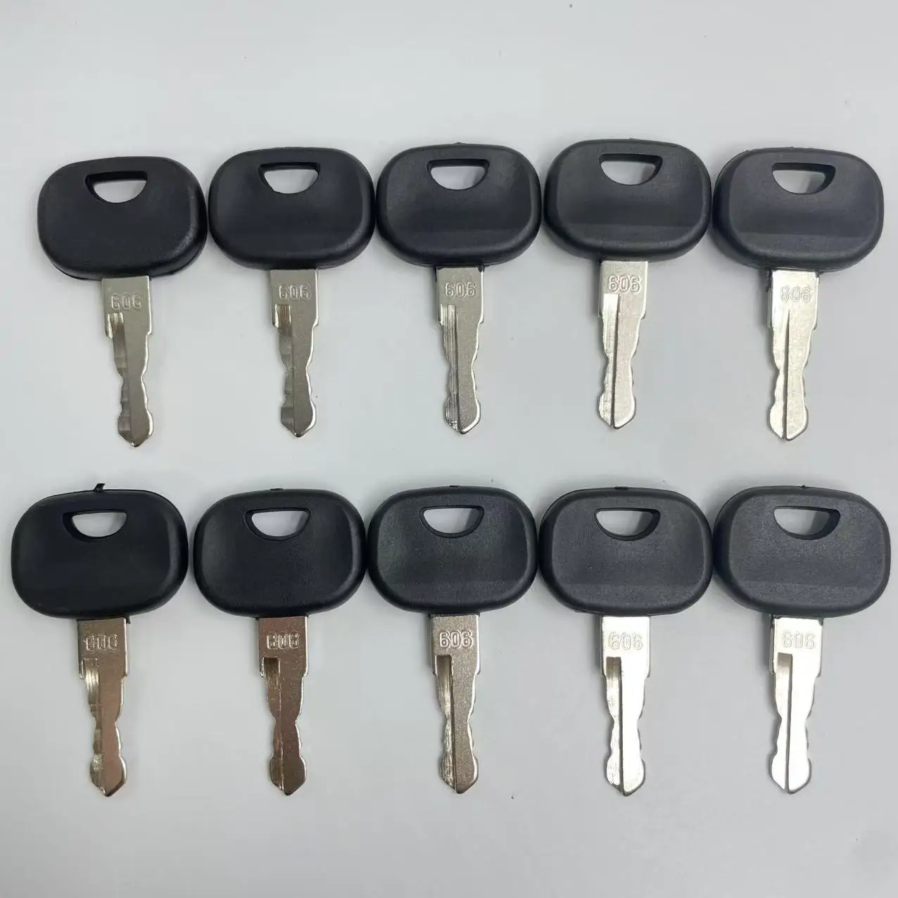 2/5/10 pcs Ignition Starter Key 14606 606 for Heavy Equipment