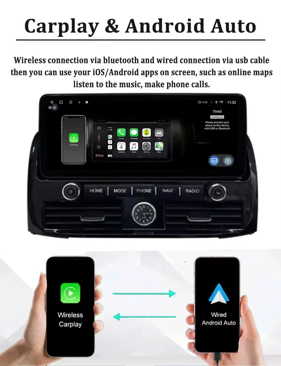 Android 16 For Toyota Land Cruiser LC200 2007 2008-2022 Car Radio Multimedia Video Player CarPlay 12.3' GPS Navigation Tools BT