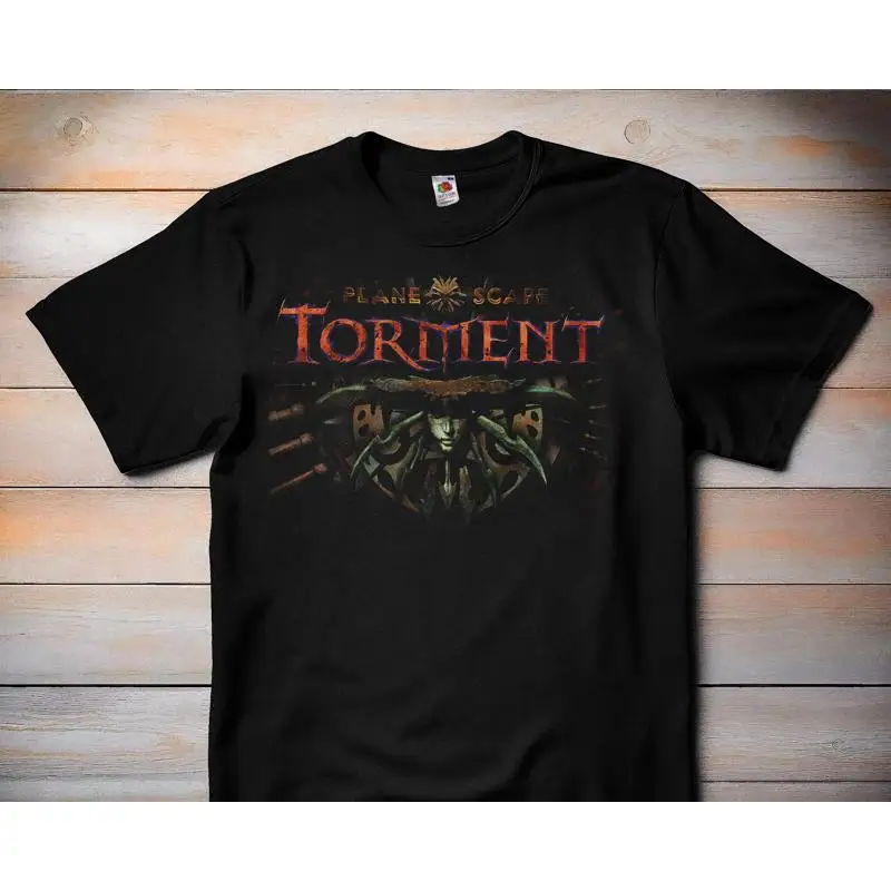 

Planescape Torment V3 Классическая футболка для видеоигр RPG Ретро геймерские игры