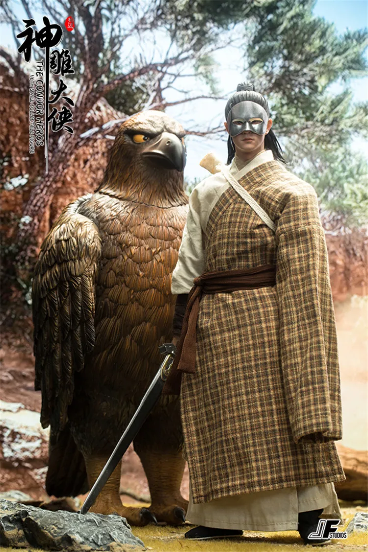 

In Stock JF STUDIO 1/6 The Condor Heroes 95 Yang Guo With Eagle Owl 12inch Full Set Action Figure Model Toys