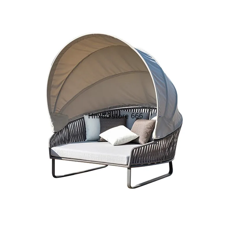 Nordic style outdoor leisure creative bed