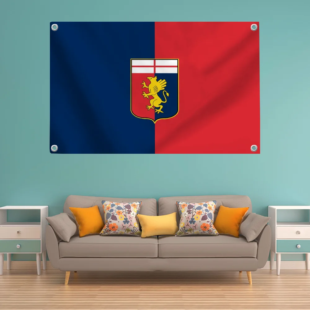 Club Flag Pride Flag Flag to Hang Flags for Rooms Banner G-genoa Outdoor Decor Room Aesthetic Wall Decoration Flags and Banners