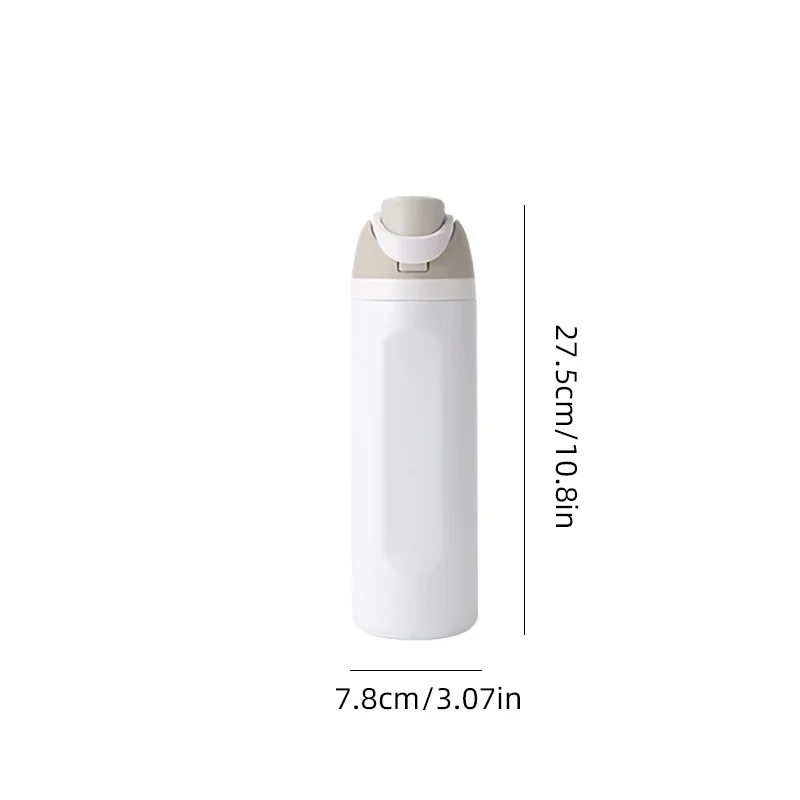 Personalized Sign Insulated Water Bottle Custom Name Astrology Stainless Steel Tumbler Reusable Sports Drink Cup Birthday Gift.