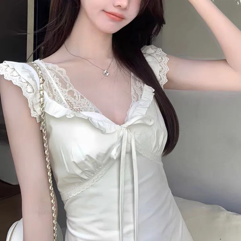 Vestidos femininos retalhos cordão chiffon em camadas midi saia boêmio leve artístico confortável férias moderno flowy