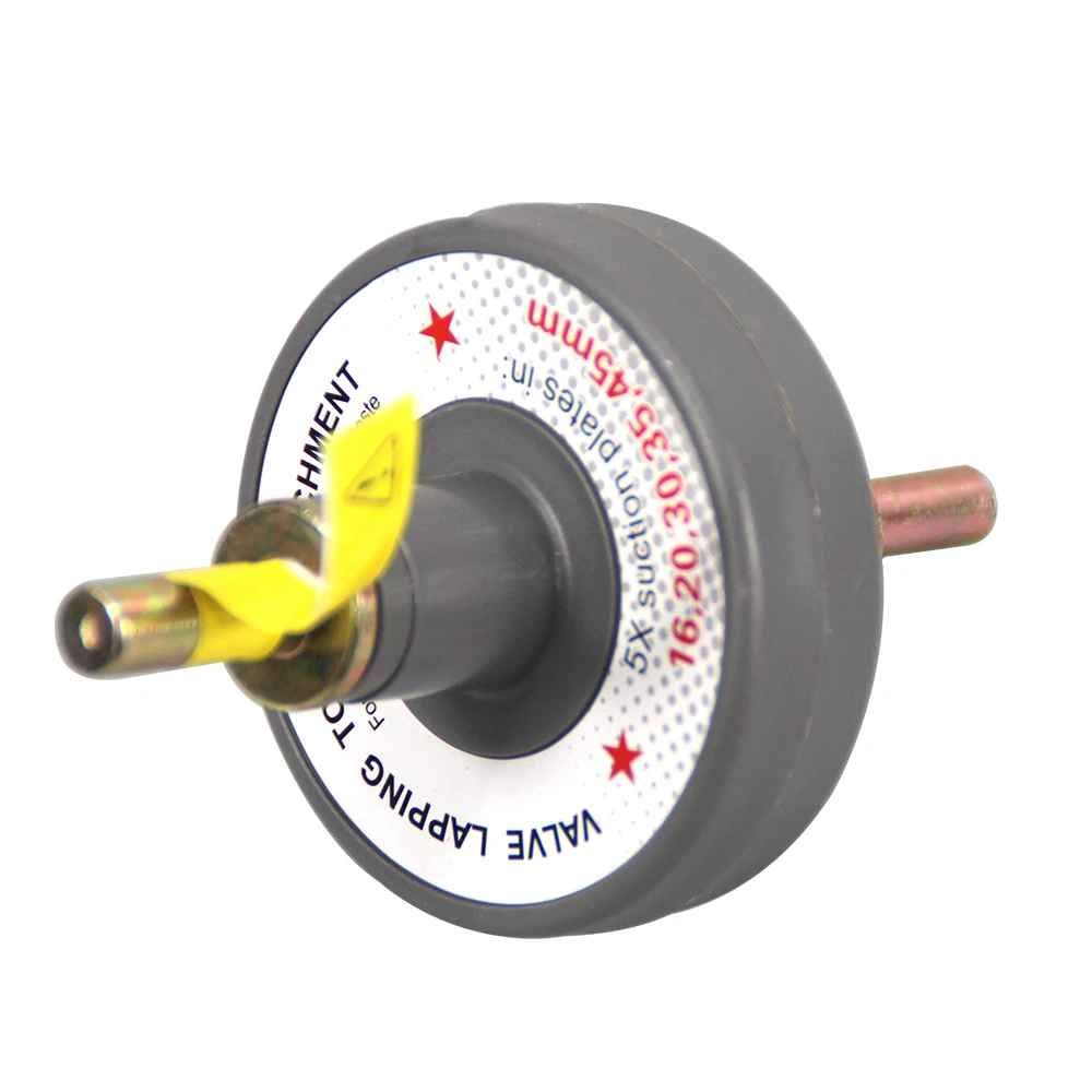 Valve Lapping Attachment Tool for Drill Valve Grinding Kit Valve Lapper Kit With 5 Suction Cups 16,20, 30, 35 & 45mm