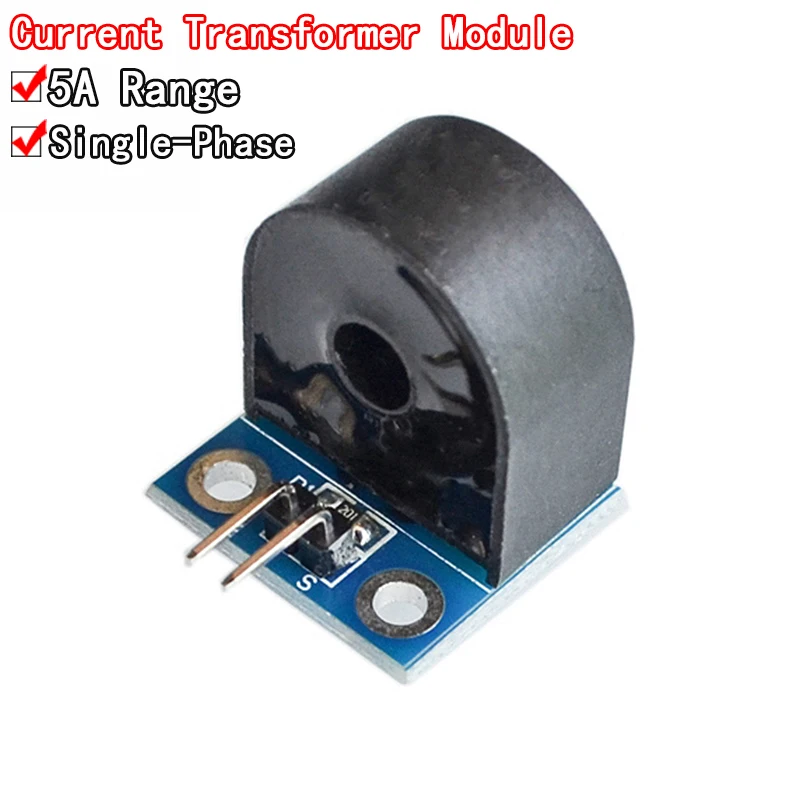 5A Sensor Range of Single-Phase Module Ac Current Sensor Module For Arduino