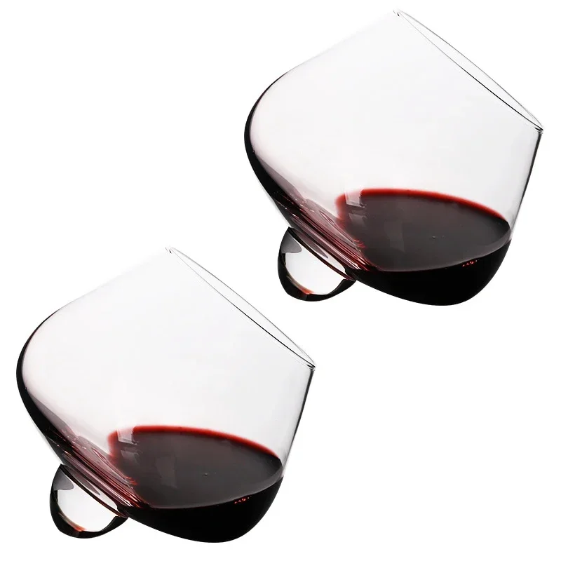 

400 мл креативное средство для снятия давления, рок-виски, бренди, бессвинцовое хрустальное стекло, чашка для красного вина с гироскопом, посуда для напитков