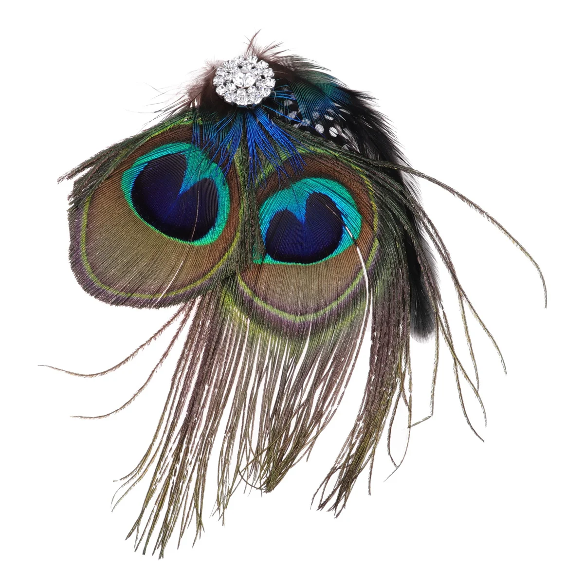 

2Pcs Hair Clip Vintage Lightweight Creative Hairpin Wedding Party Photo Prop Hair Accessory Party Hairpin