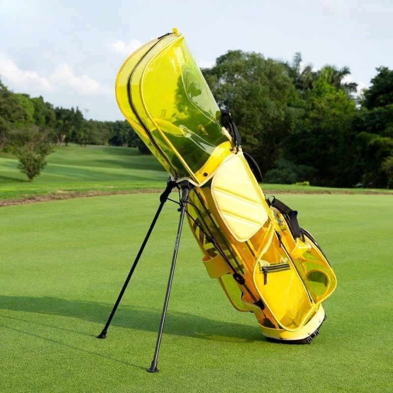 Golf bag bracket bag portable club bag Korean version transparent outdoor sports