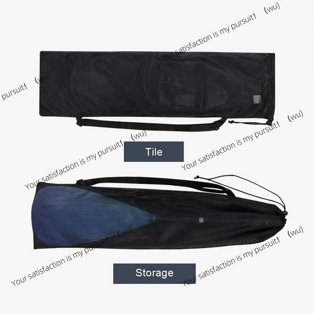 Mesh Kayak Paddle Bag with Adjustable Strap Kayak Paddle Transport Drawstring Portable Storage Bag