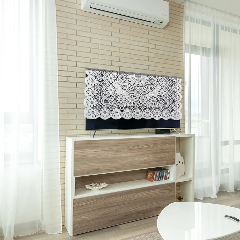 

Dustproof Covers Microwave Oven Washing Machine Refrigerator Appliance Protector Lace Design Household Scarf Cover Kitchen