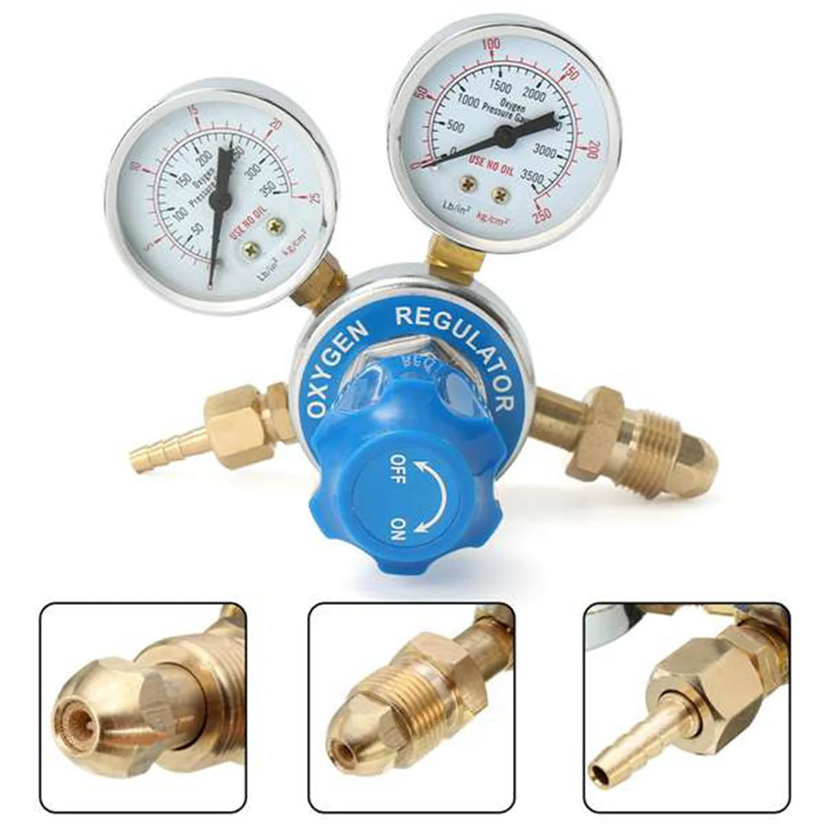 Argon Oxygen Acetylene Pressure Regulator Mig Flow Meter Pressure Regulator Valve Oxygen Pressure Reducer