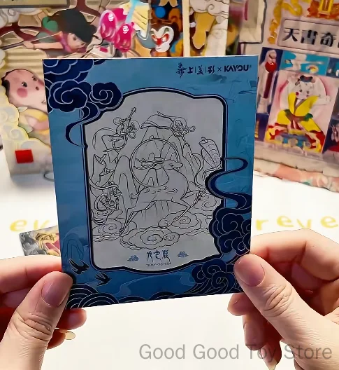 New KAYOU Monkey King Havoc in Heaven Collector Card Set Tiangong Meiying Immortal Journey Questioning The Heart Anime TCG Gifts