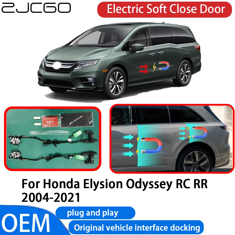 for Honda Elysion Odyssey RC RR 2004-2021 Car Automatic Electric Soft Close Door Closer System OEM Plug and Play Comfort Closing