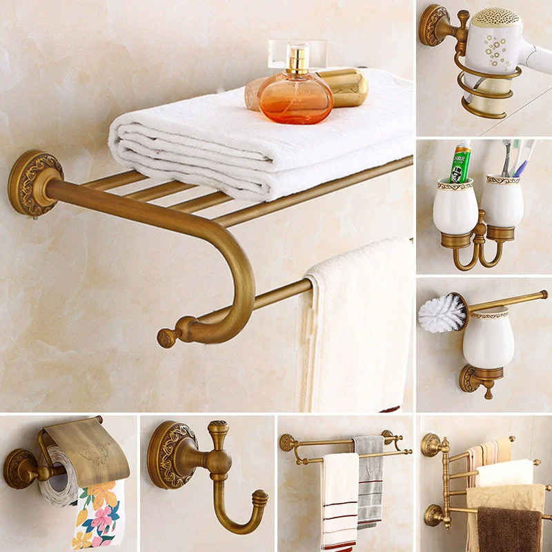 Brass Bathroom Acce… - image