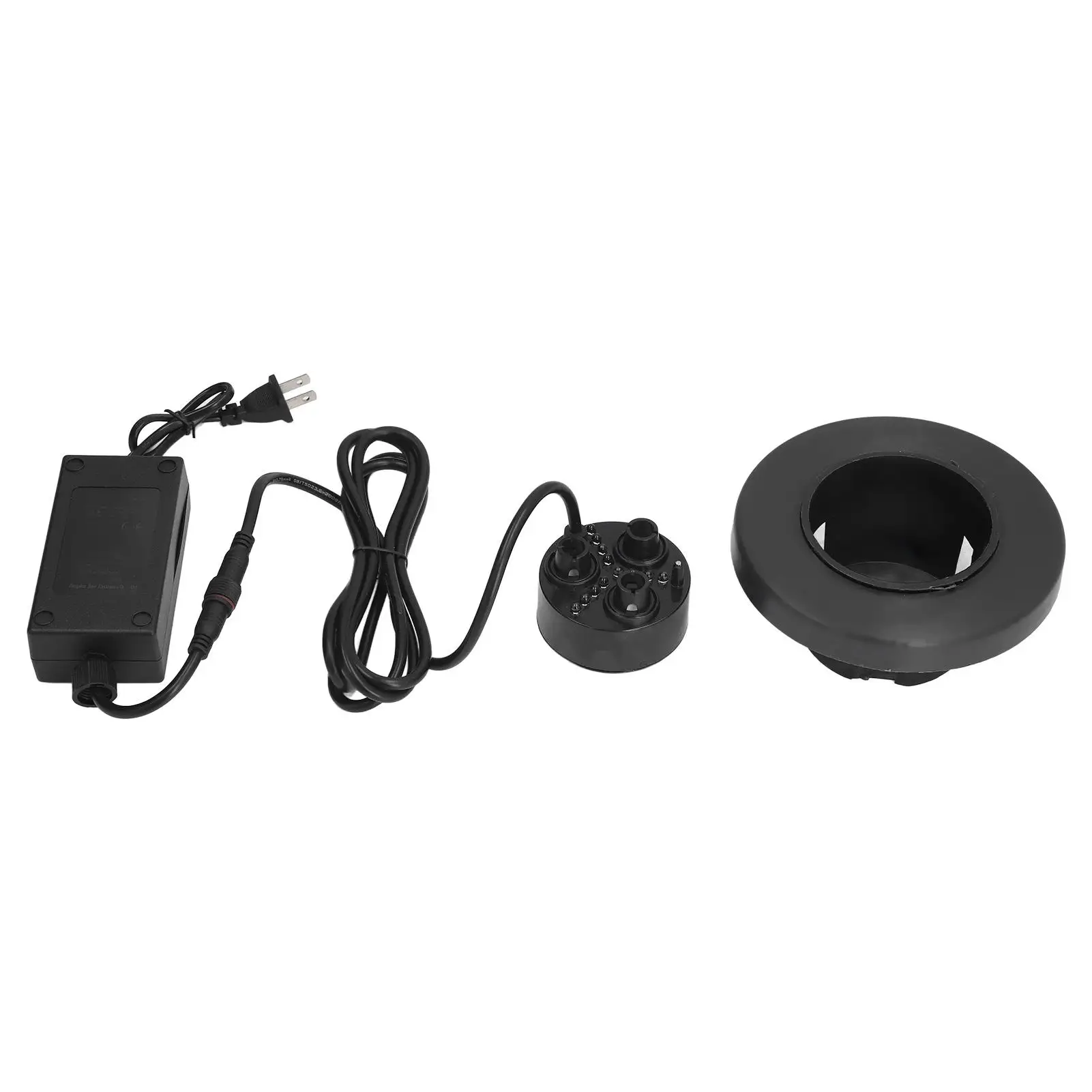 3 Head Ultrasonic Fog Maker Water Fountain Mist Maker for small Plant for rockery - Energy Saving, Prevents Corrosion &