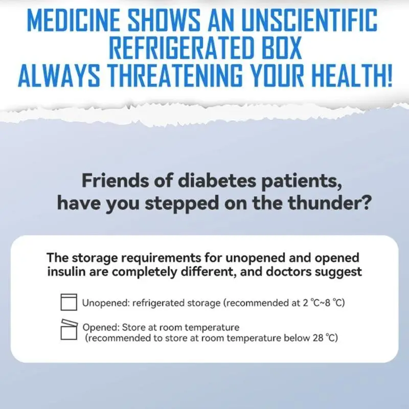 U1je insulin pen cool case Vỏ du lịch động tủ lạnh insulin led nhiệt độ hiển thị máy làm mát bộ nhiệt điện