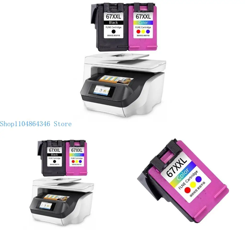 

5ASD 67XXL Расширенная печать черная/цветная чернила широкая совместимость для 2723