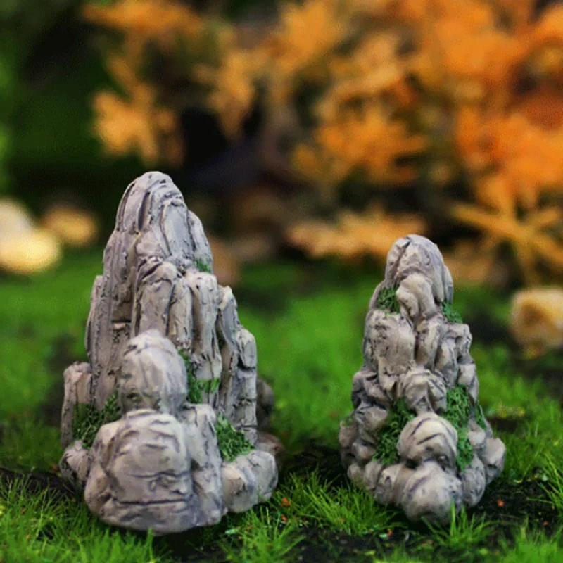 Retro Wigwam Ornament Resin Craft Fairytale Garden Decoration Accessory Toy DIY Model Micro Landscape Home Decor