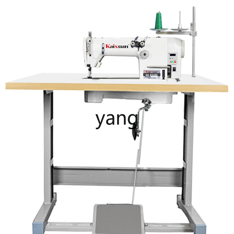 Yjq Industrial Grade Direct Drive Electric Chain Double Needle Sewing Double Chain without Bottom Line